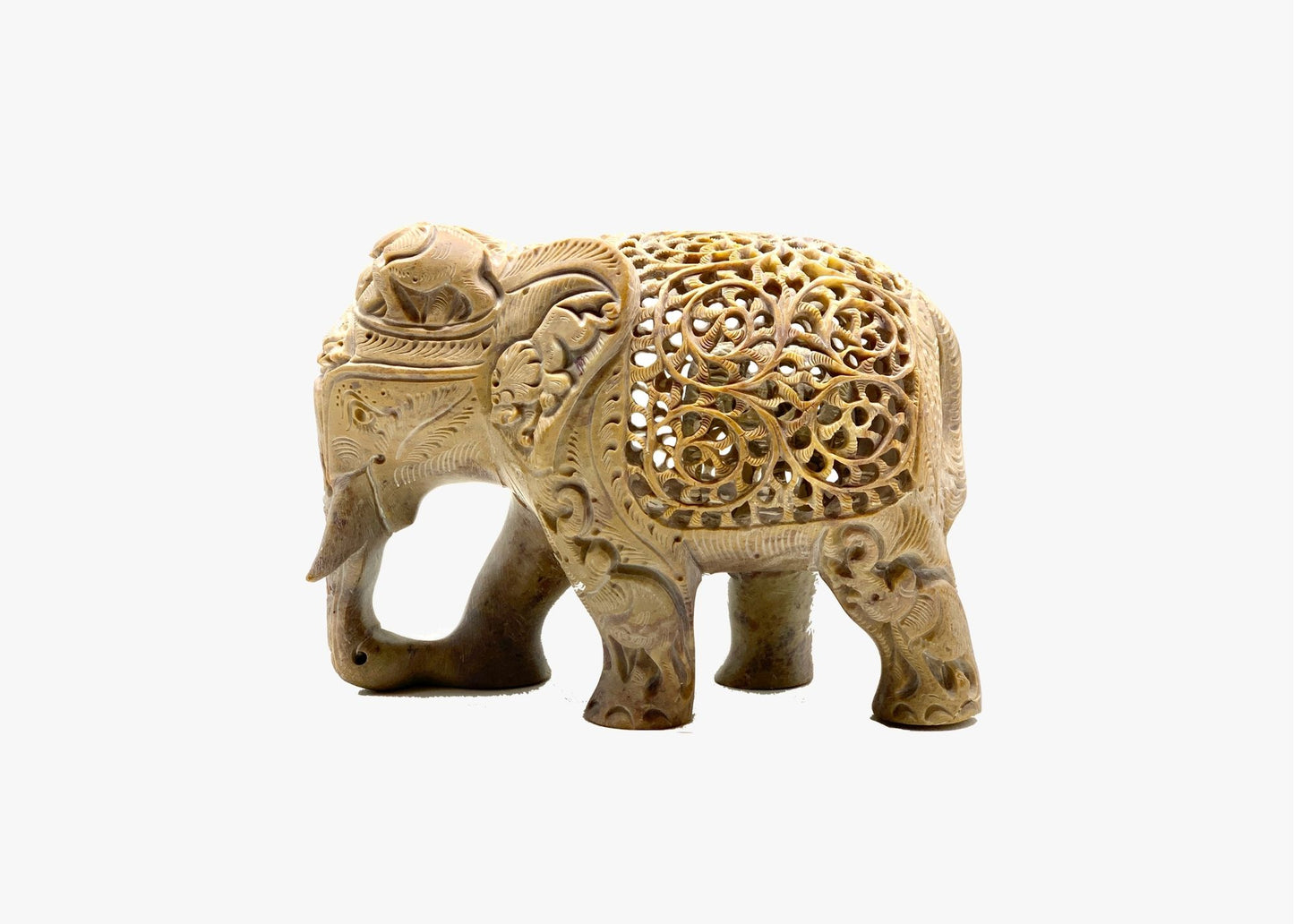 Elephant Mother - Soft Stone (Small, 14cm)