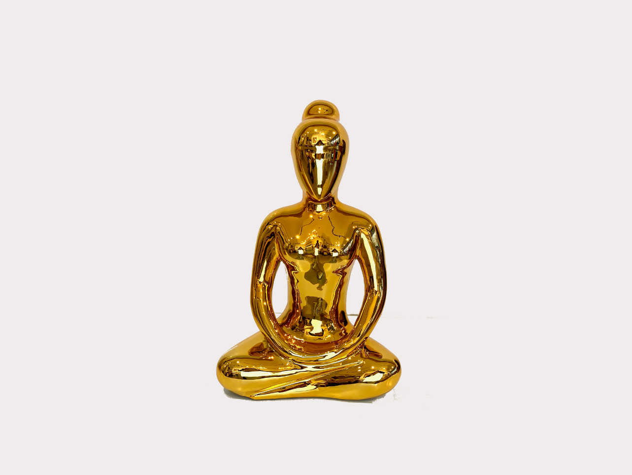 Cyber Yoga - 3D Glossy Gold (Medium, 40cm)