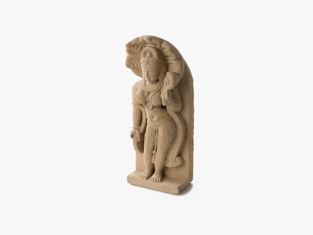 Goddess Manasa - Sandstone (Medium, 43cm)