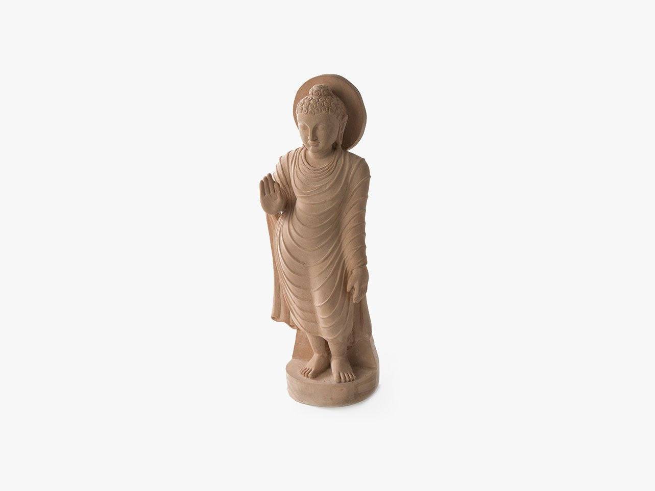 Standing Buddha - Sandstone (Medium, 47cm)