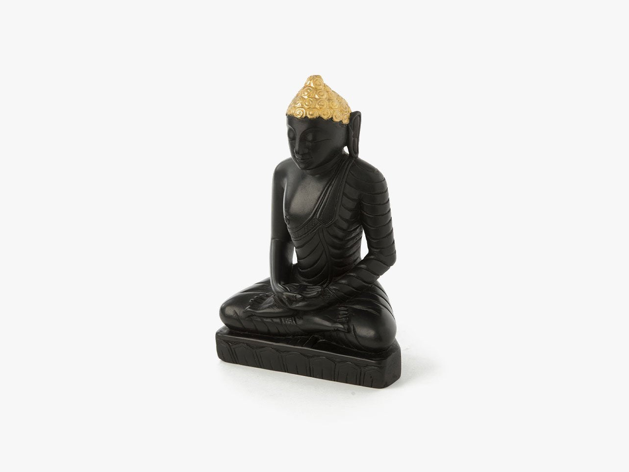 Sitting Buddha - Soft Granite (Small, 17cm)