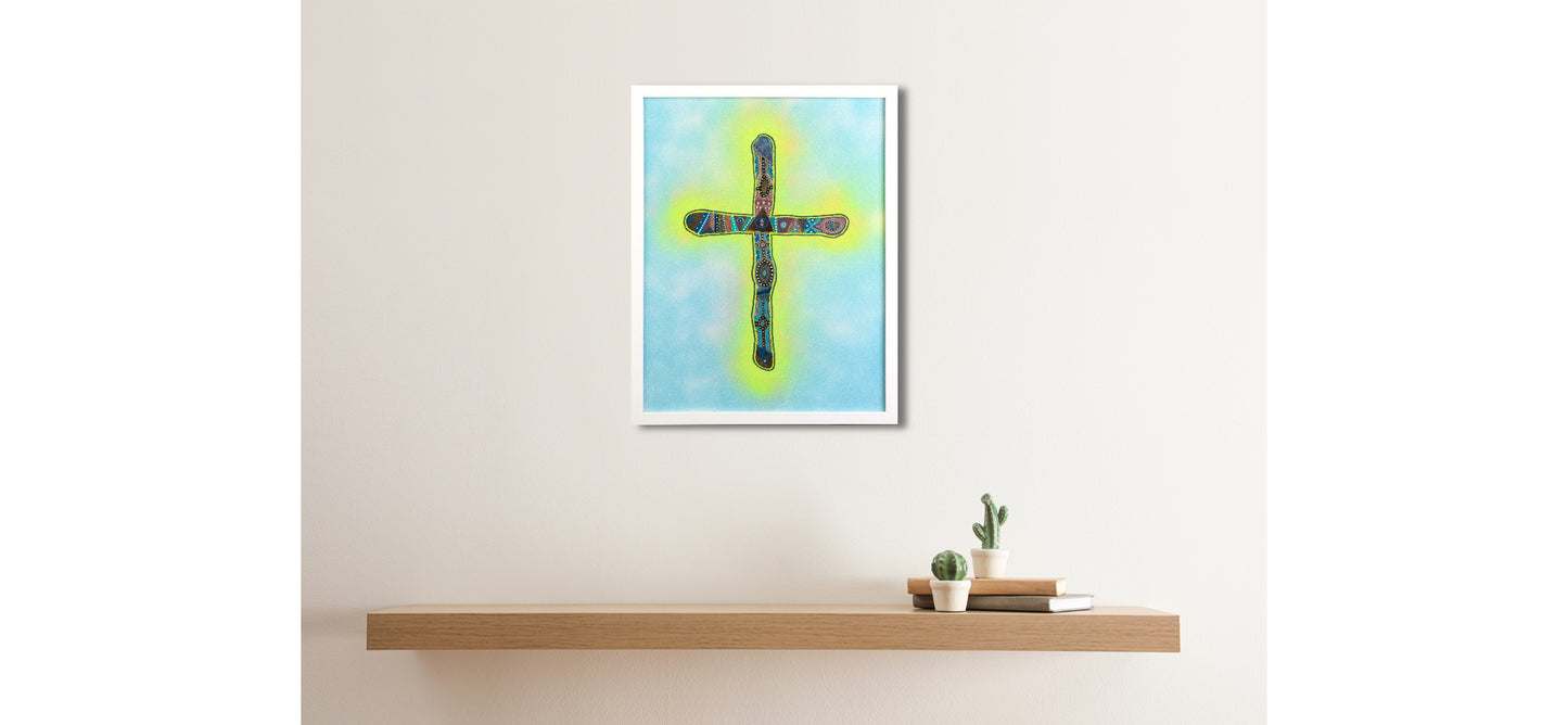 Awareness - Mixed Media (Original by Michael Mott)