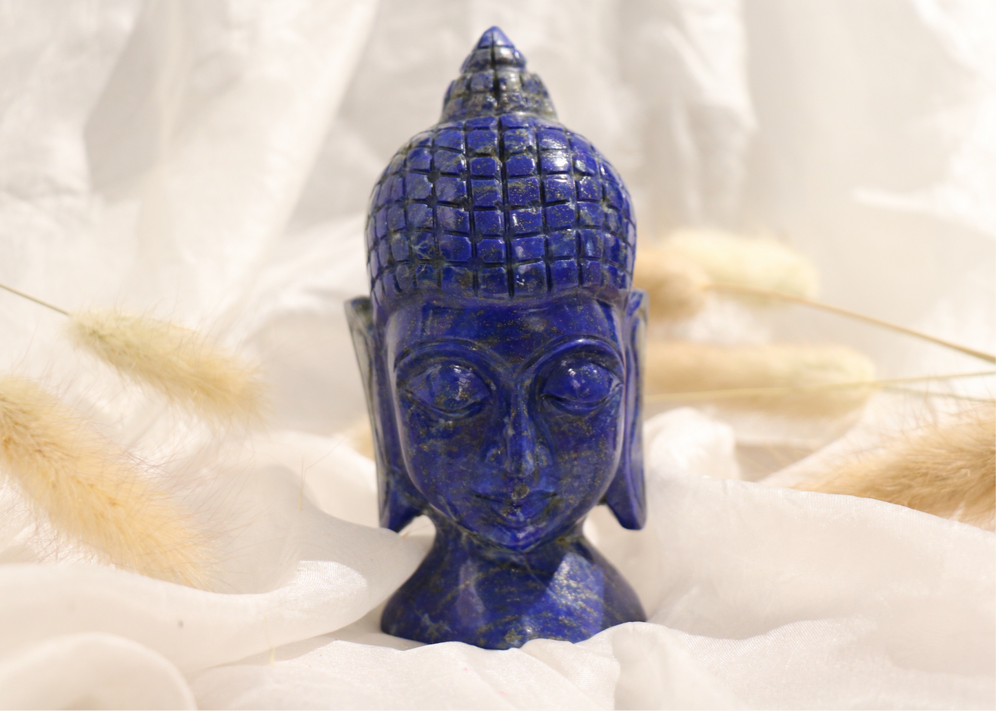 Buddha Head - Lapis Lazuli (11cm)