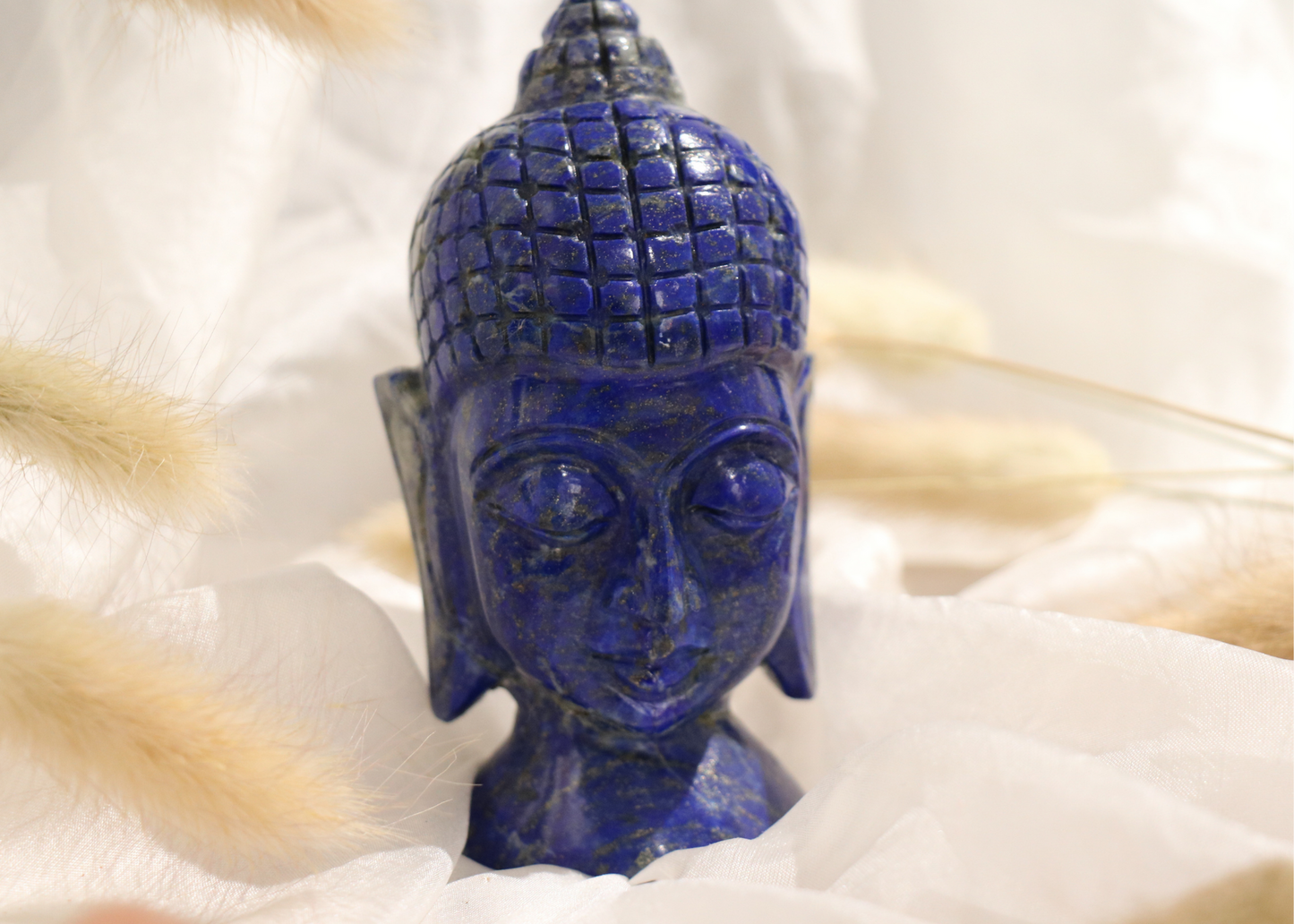 Buddha Head - Lapis Lazuli (11cm)