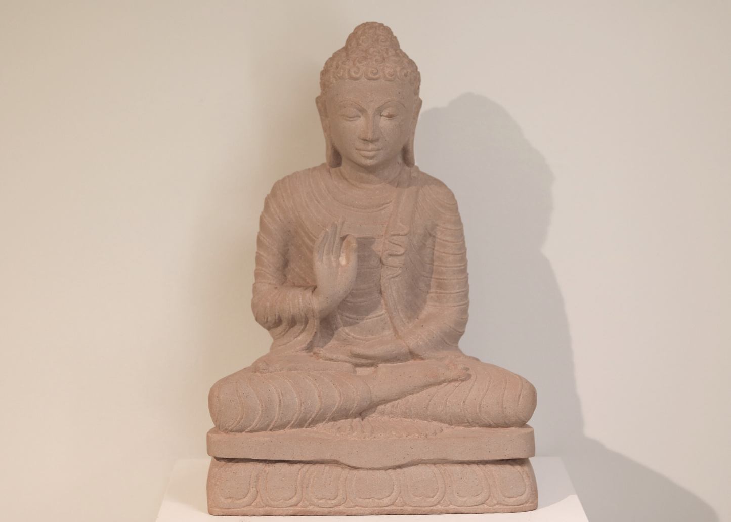 Sitting Buddha - Sandstone (Medium, 45cm)