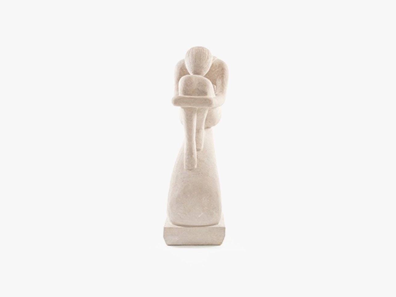 Thinking Lady - Sandstone (Large, 90cm)