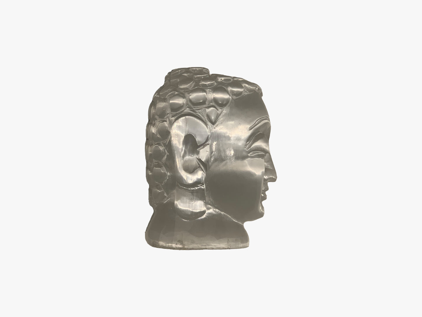 Buddha Head - Selenite (Small, 11cm)