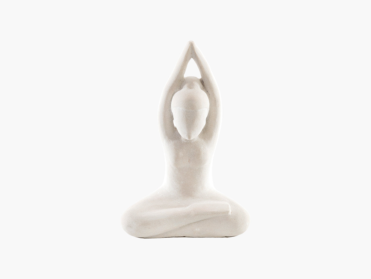 Sukhasana Namaste - Sandstone (Medium, 40cm)