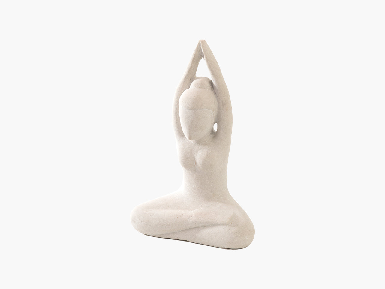 Sukhasana Namaste - Sandstone (Medium, 40cm)