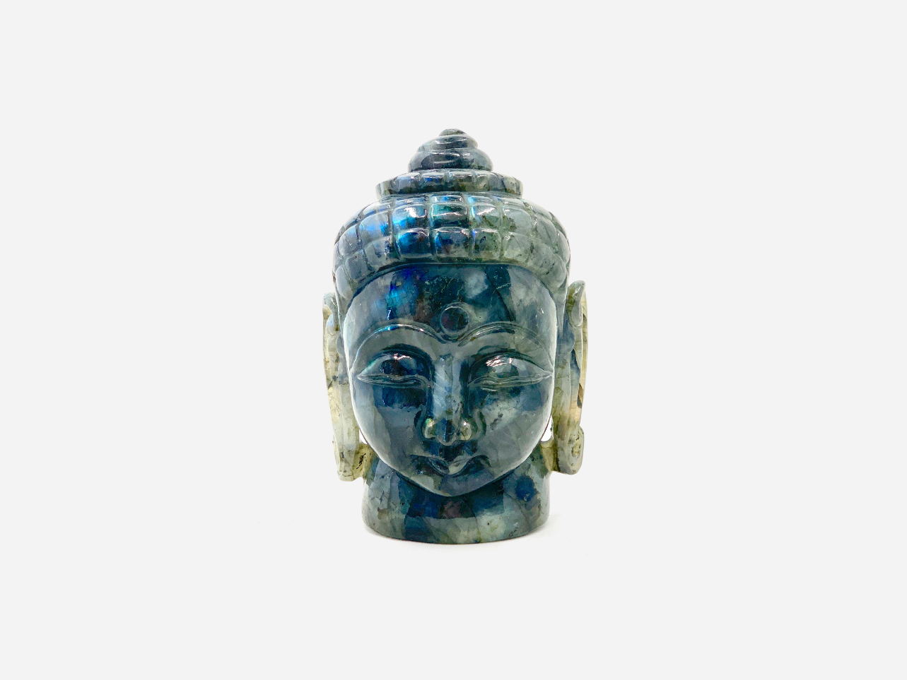Buddha Statue - Labradorite (11cm)