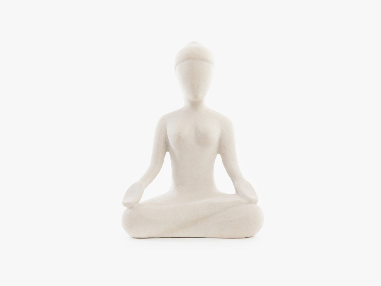 Padmasana Yoga - Sandstone (Medium, 40cm)