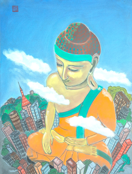 Buddha's Imprint (Original by Svitlana Babaeva)