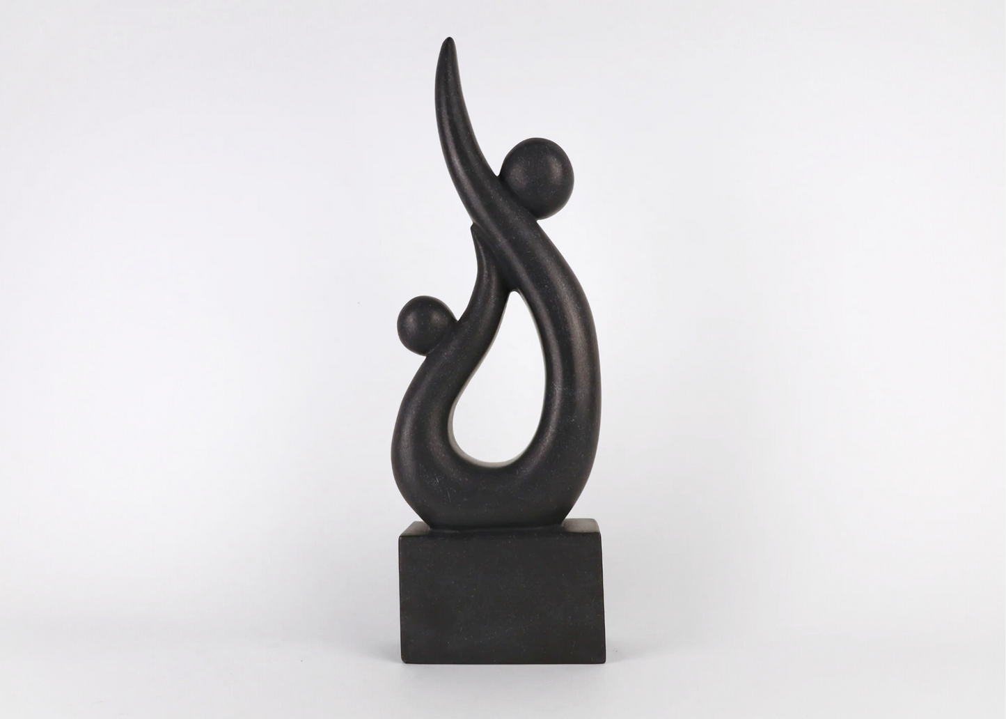 Mother & Child I - Black Marble (38 cm)