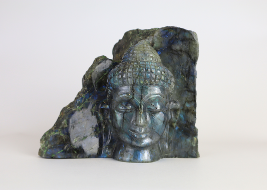 Buddha Head - Labradorite (12 cm)