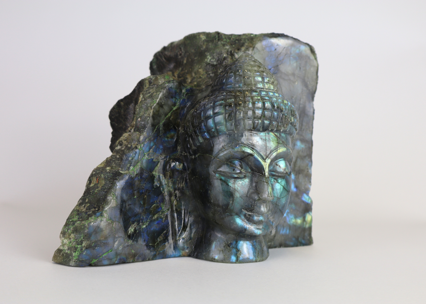 Buddha Head - Labradorite (12 cm)