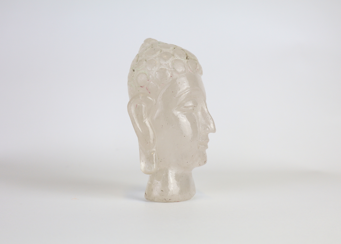 Buddha Head - Clear Quartz (10 cm)