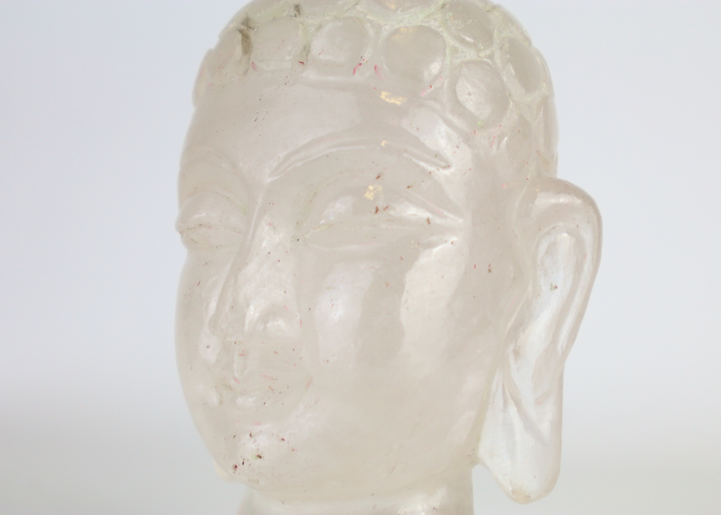 Buddha Head - Clear Quartz (10 cm)