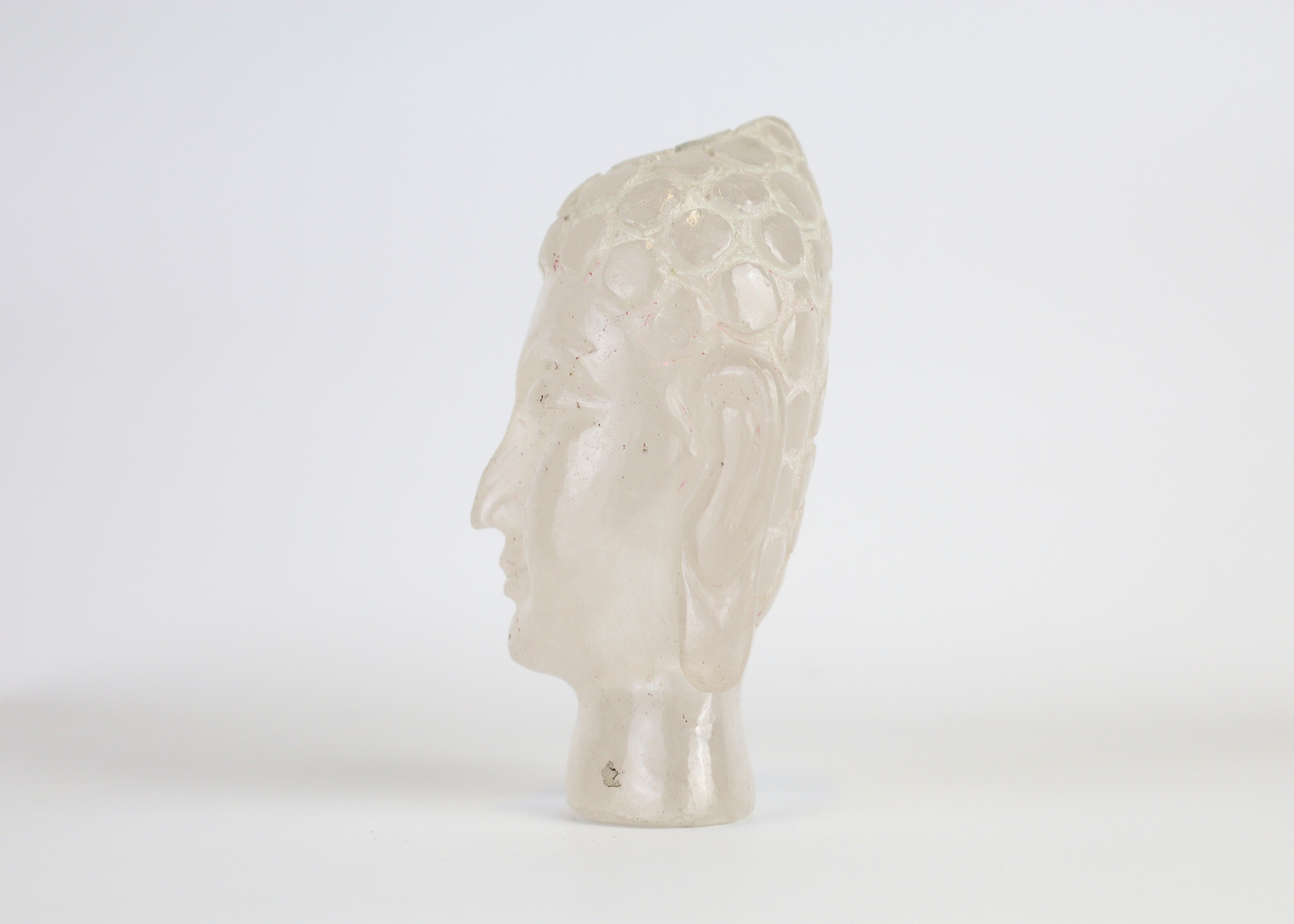 Buddha Head - Clear Quartz (10 cm)