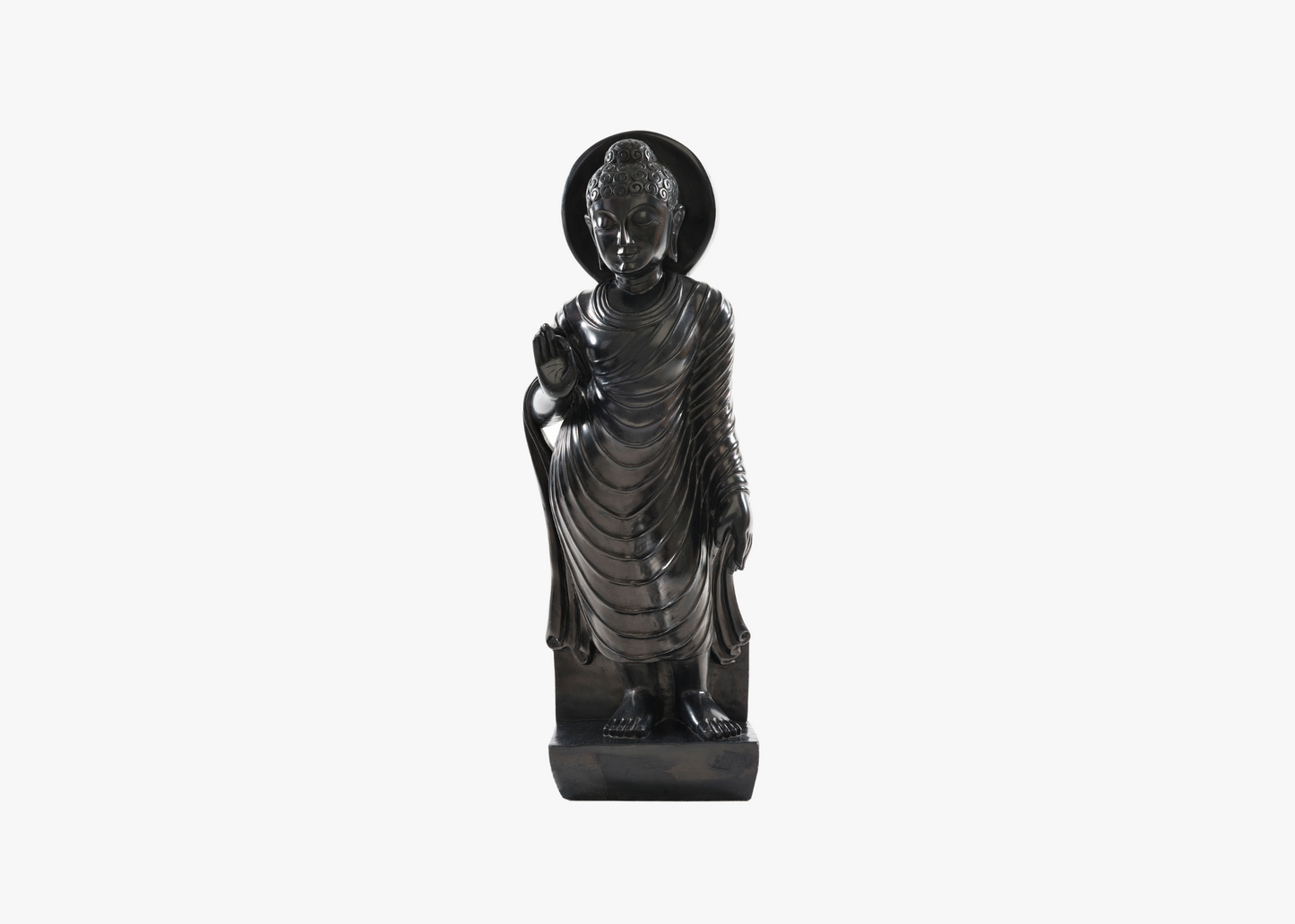 Standing Buddha - Soft Granite (Medium, 75cm)