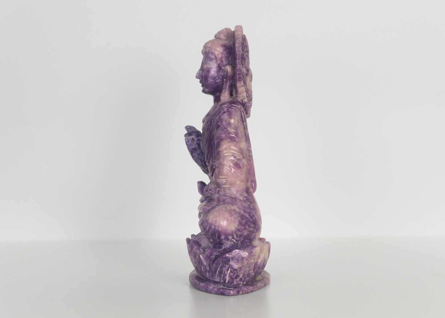 Sitting Buddha - Amethyst (23 cm)