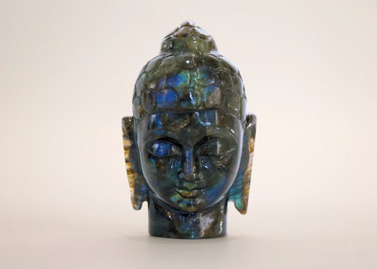 Buddha Head - Labradorite (11 cm)