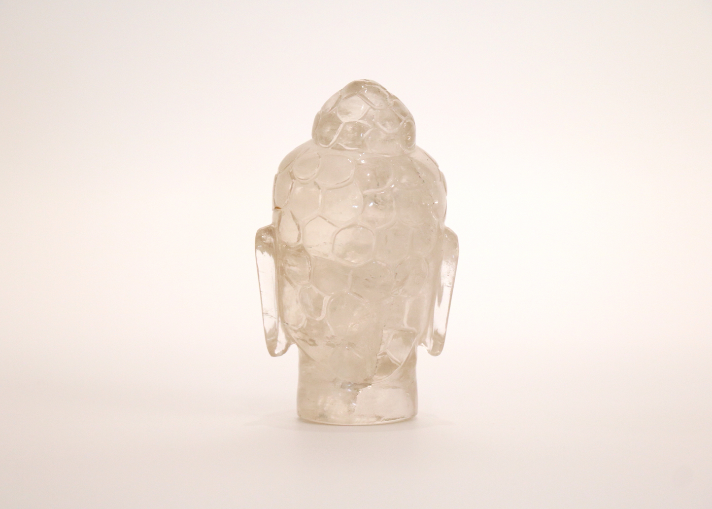 Buddha Head - Clear Quartz