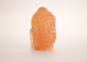 Buddha Head - Orange Selenite
