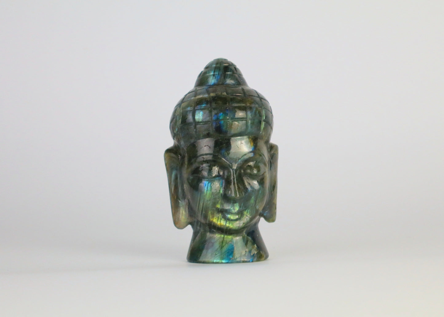 Buddha Head - Labradorite (9.5 cm)