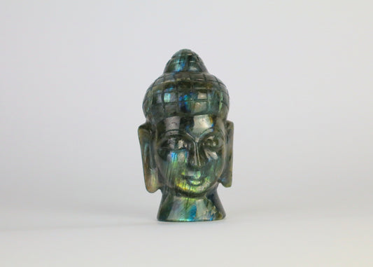 Buddha Head - Labradorite (9.5 cm)