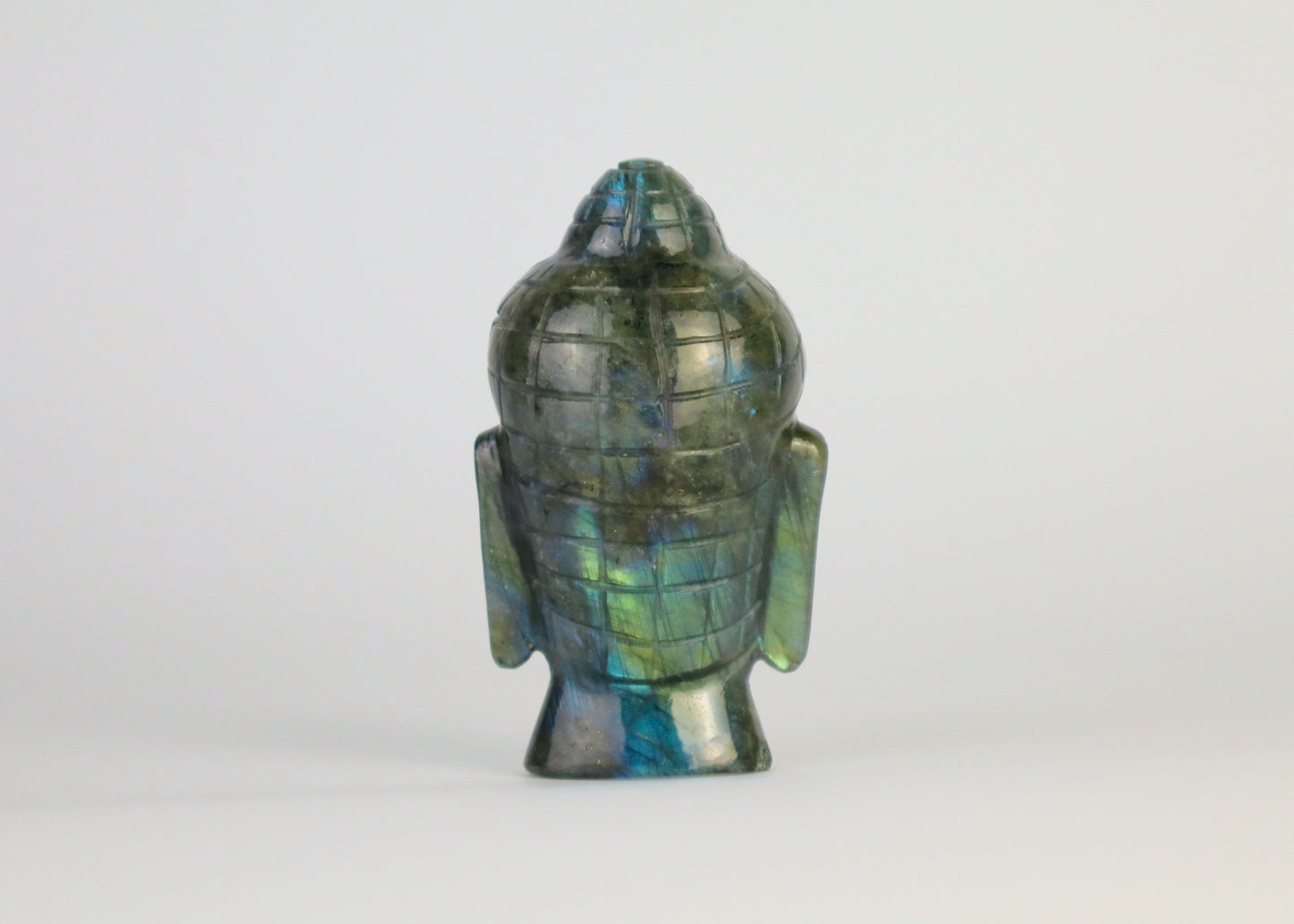 Buddha Head - Labradorite (9.5 cm)