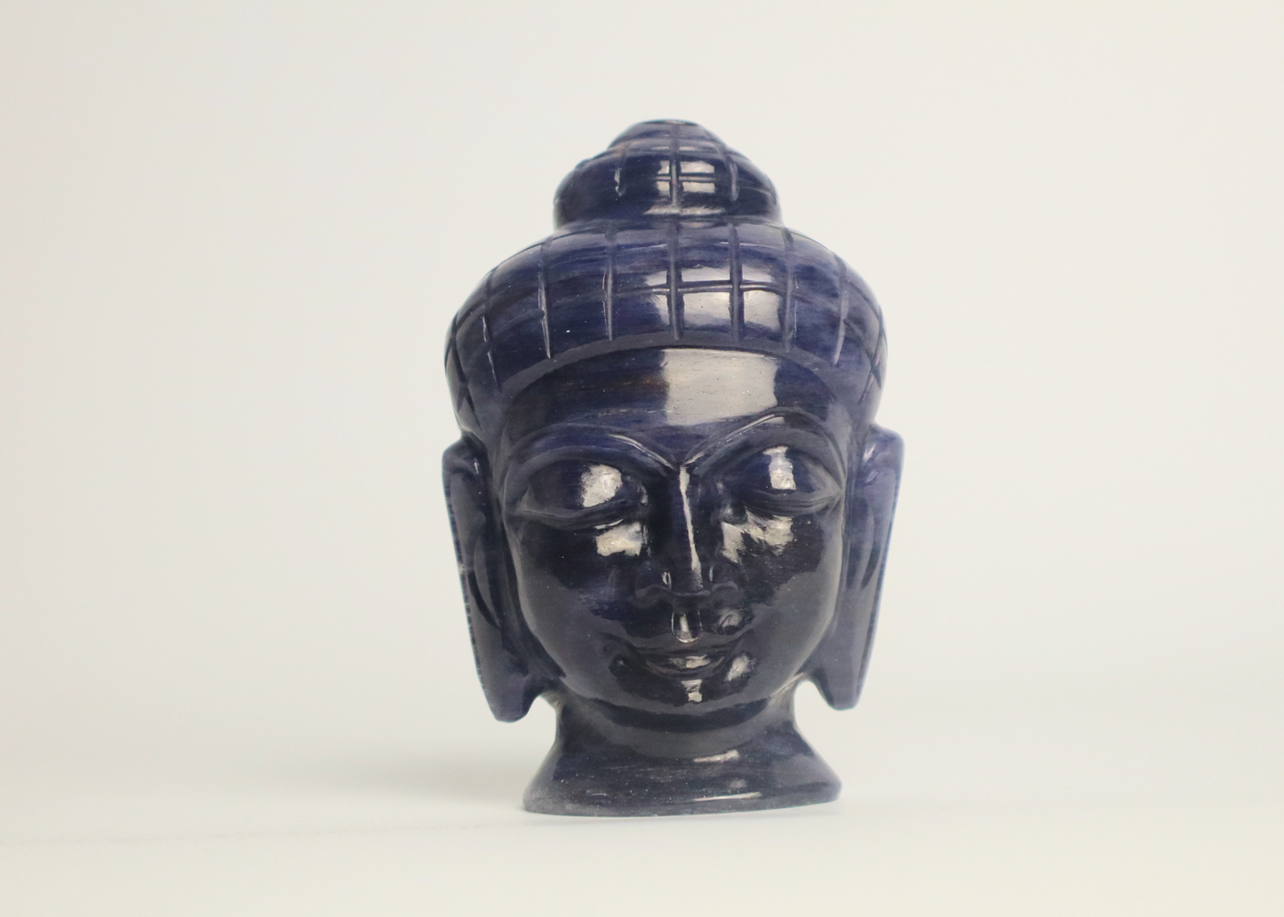 Buddha Head - Lepidolite (9.5cm)