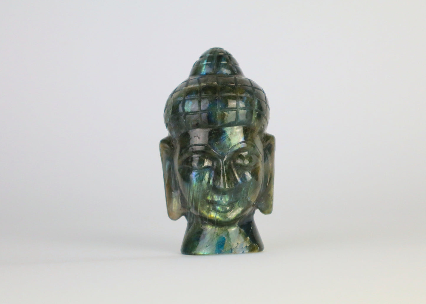 Buddha Head - Labradorite (9.5 cm)