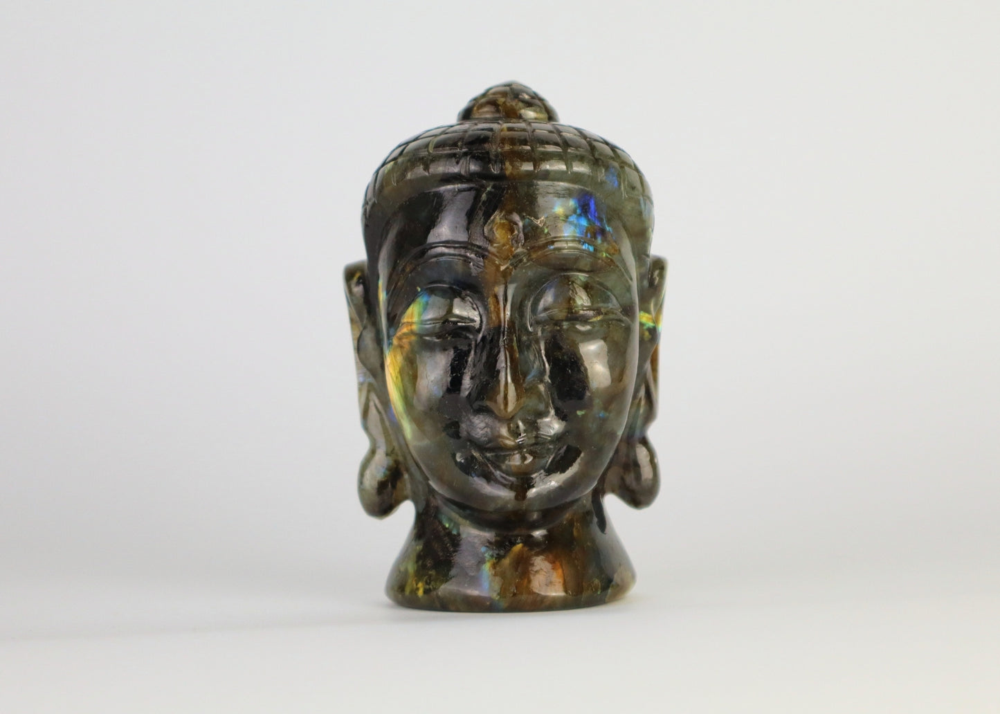 Labradorite Buddha Statue
