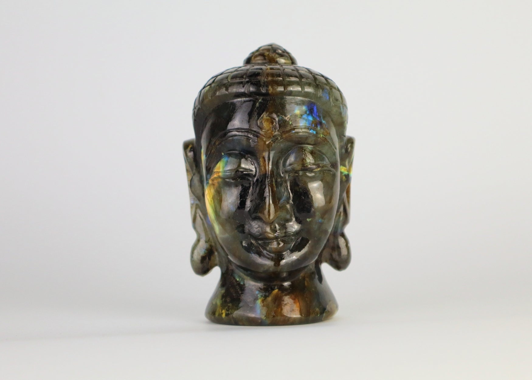 Labradorite Buddha Statue
