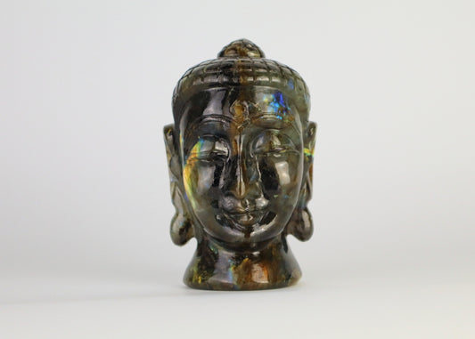 Labradorite Buddha Statue