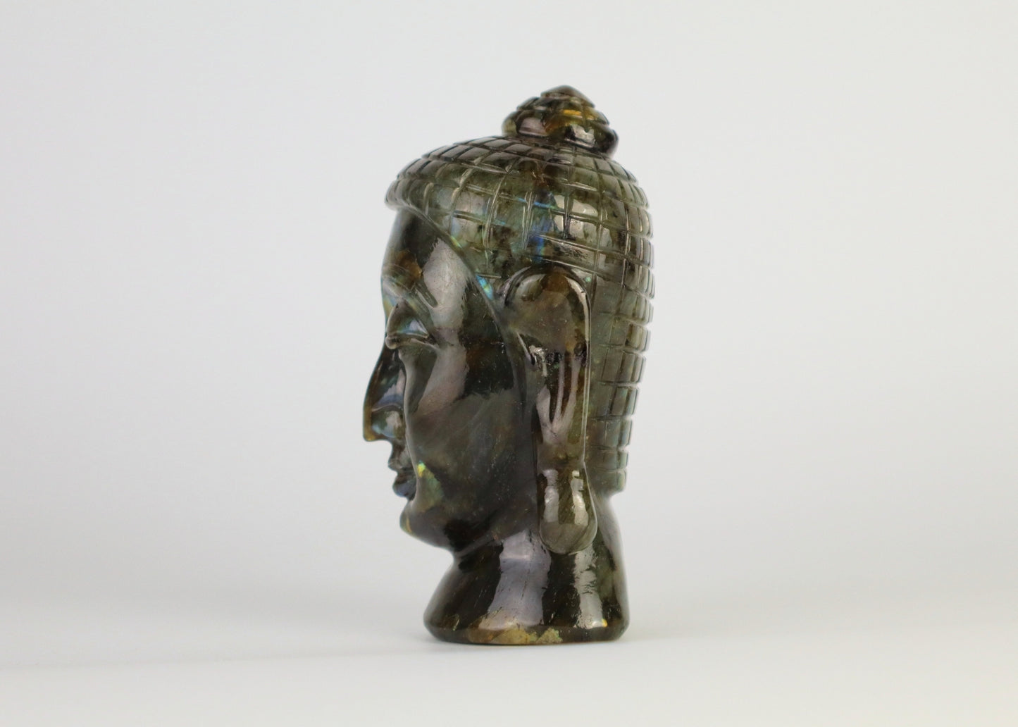 Handmade Labradorite Buddha Statue