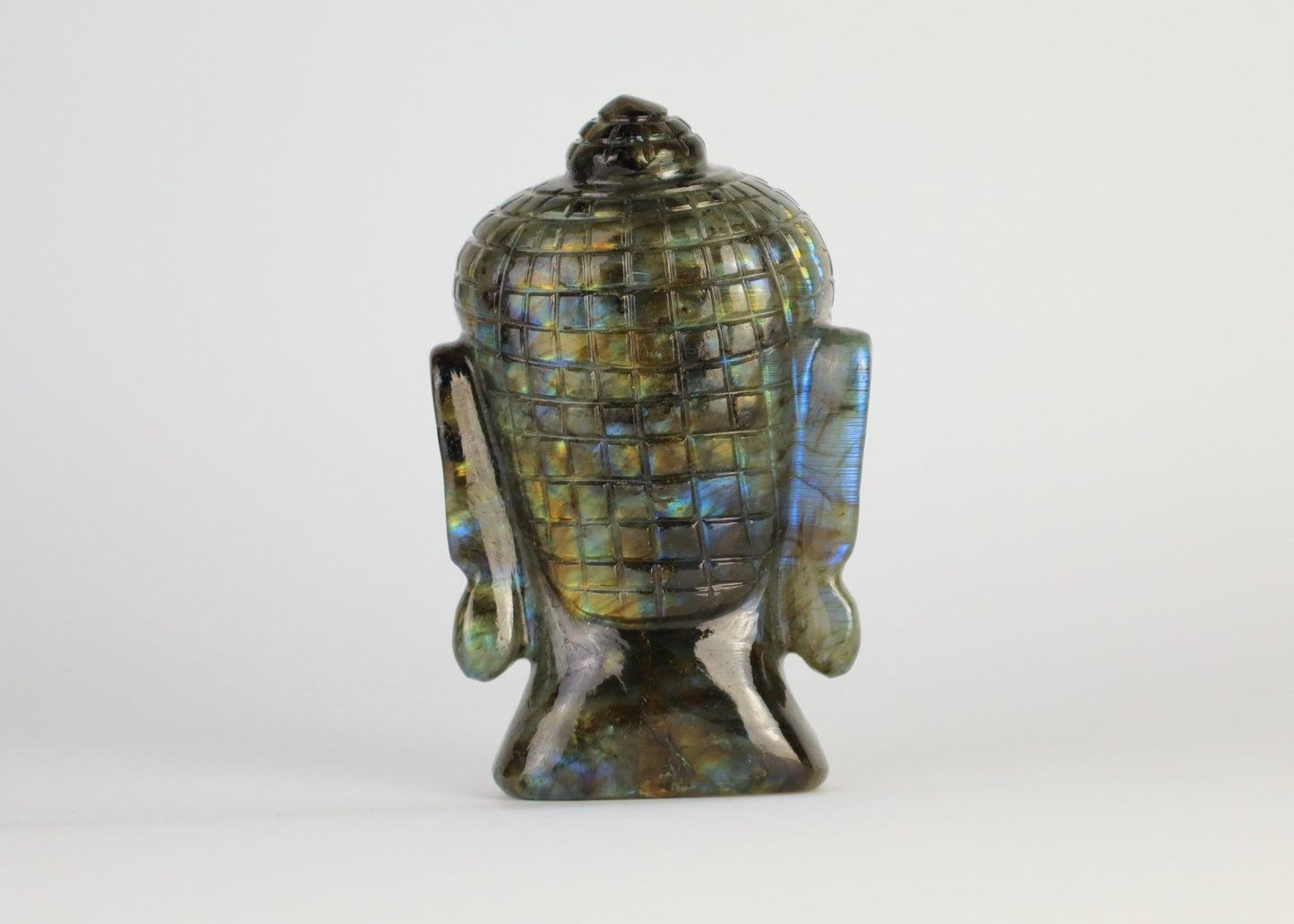 Handmade Labradorite Buddha Statue