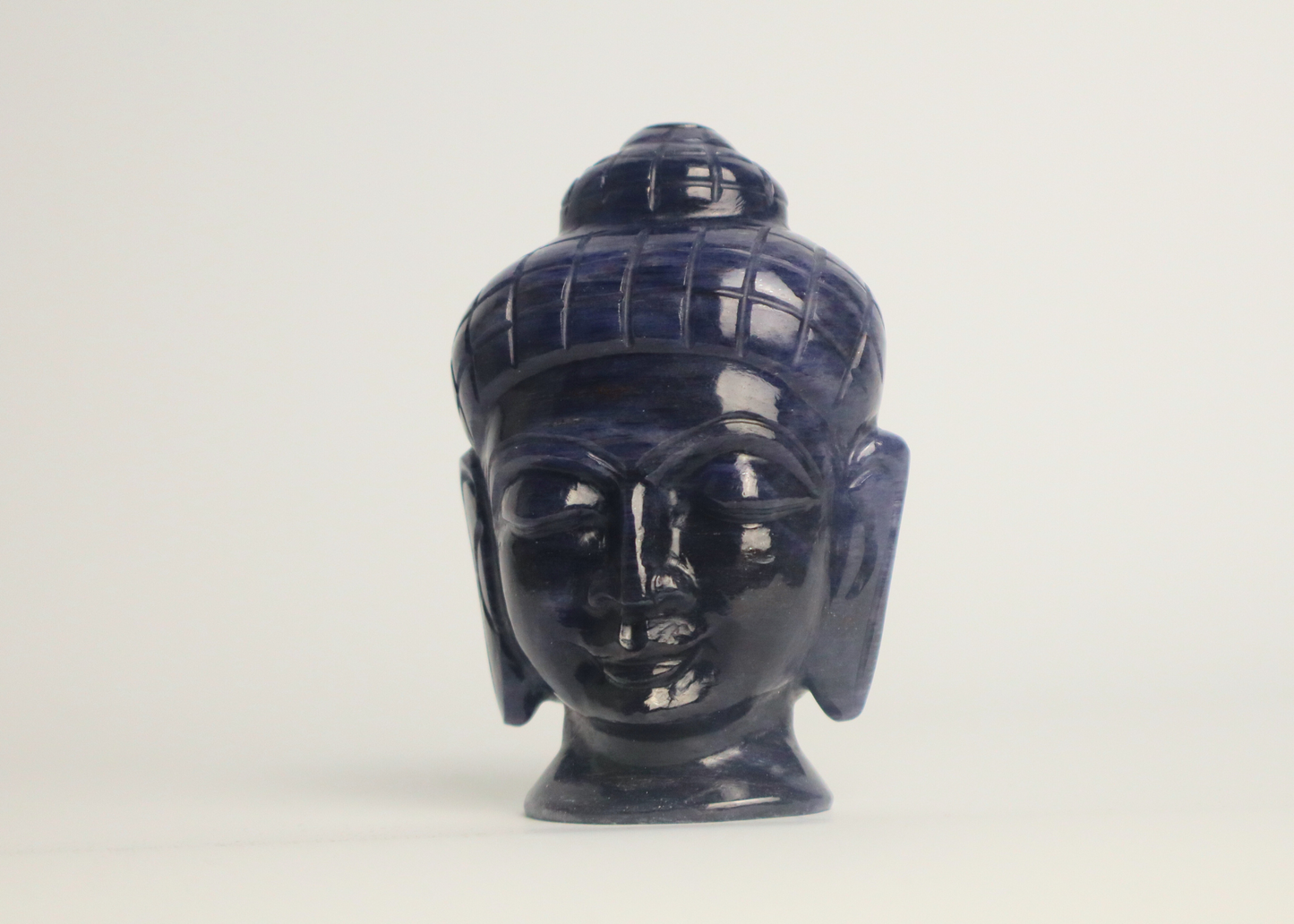 Buddha Head - Lepidolite (9.5cm)