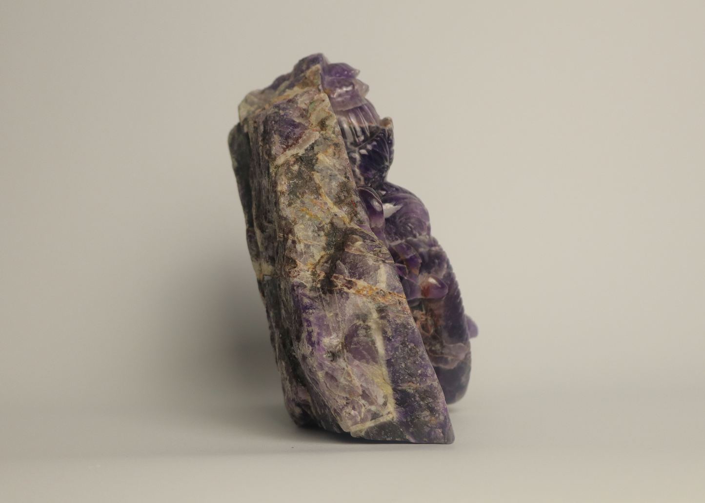 Ganesha Statue - Amethyst (15.5cm)