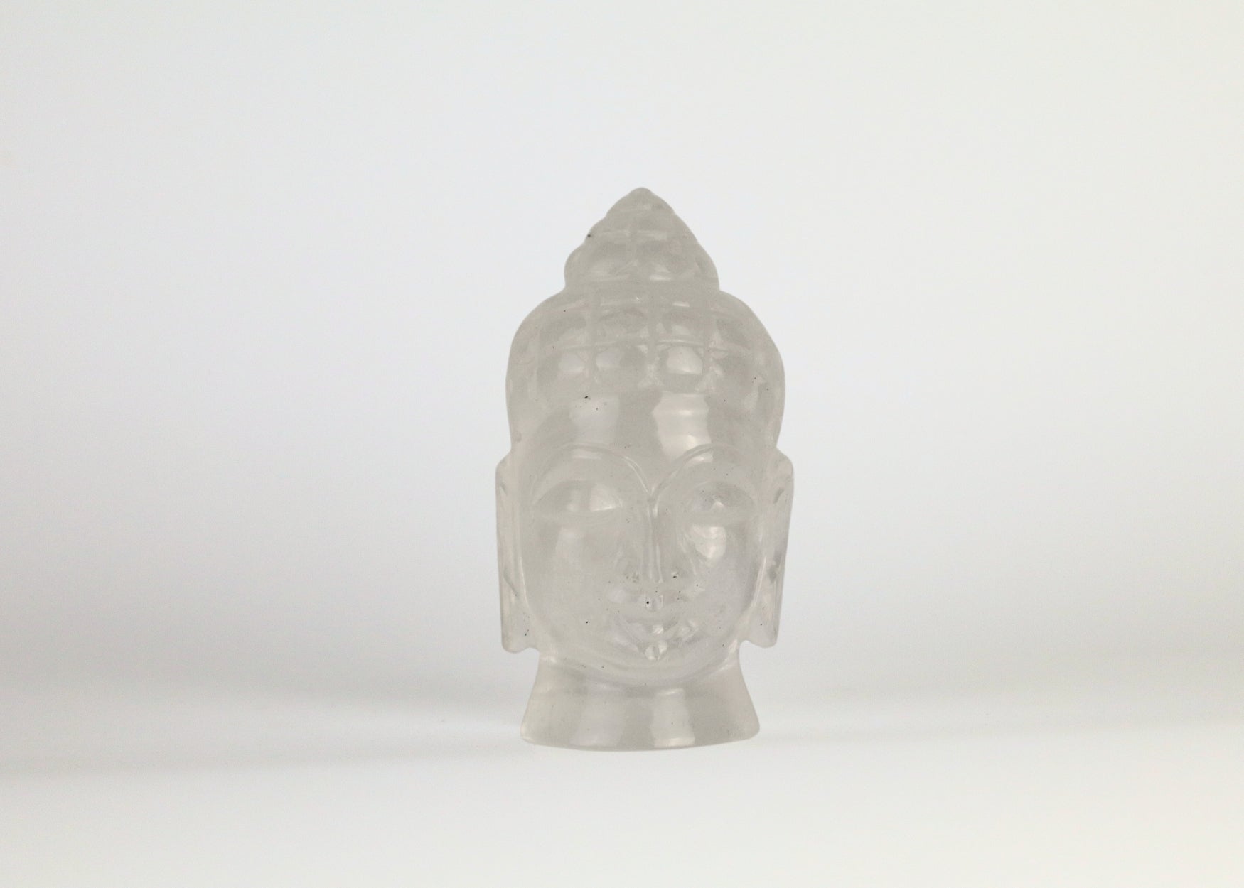 Clear Quartz Buddha Statue