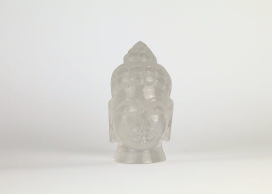 Clear Quartz Buddha Statue
