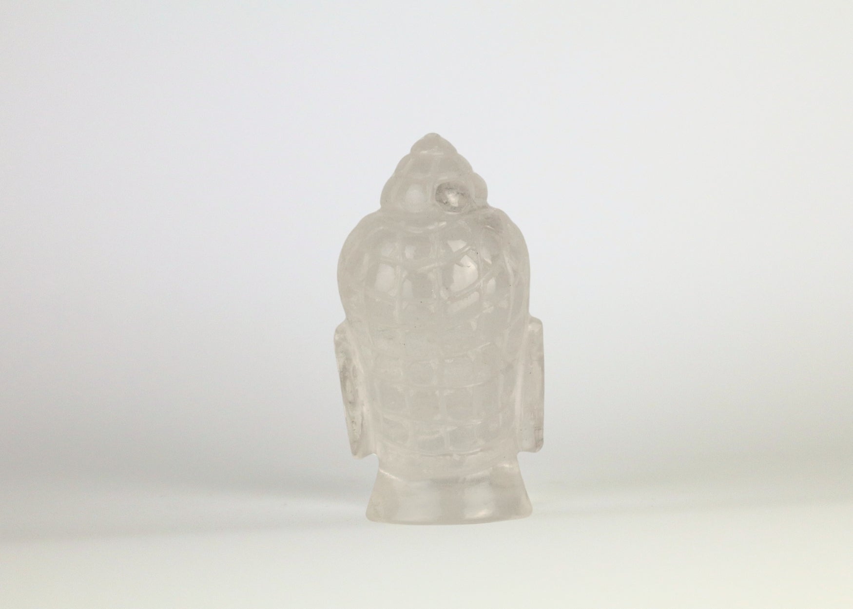 Clear Quartz Buddha Statue