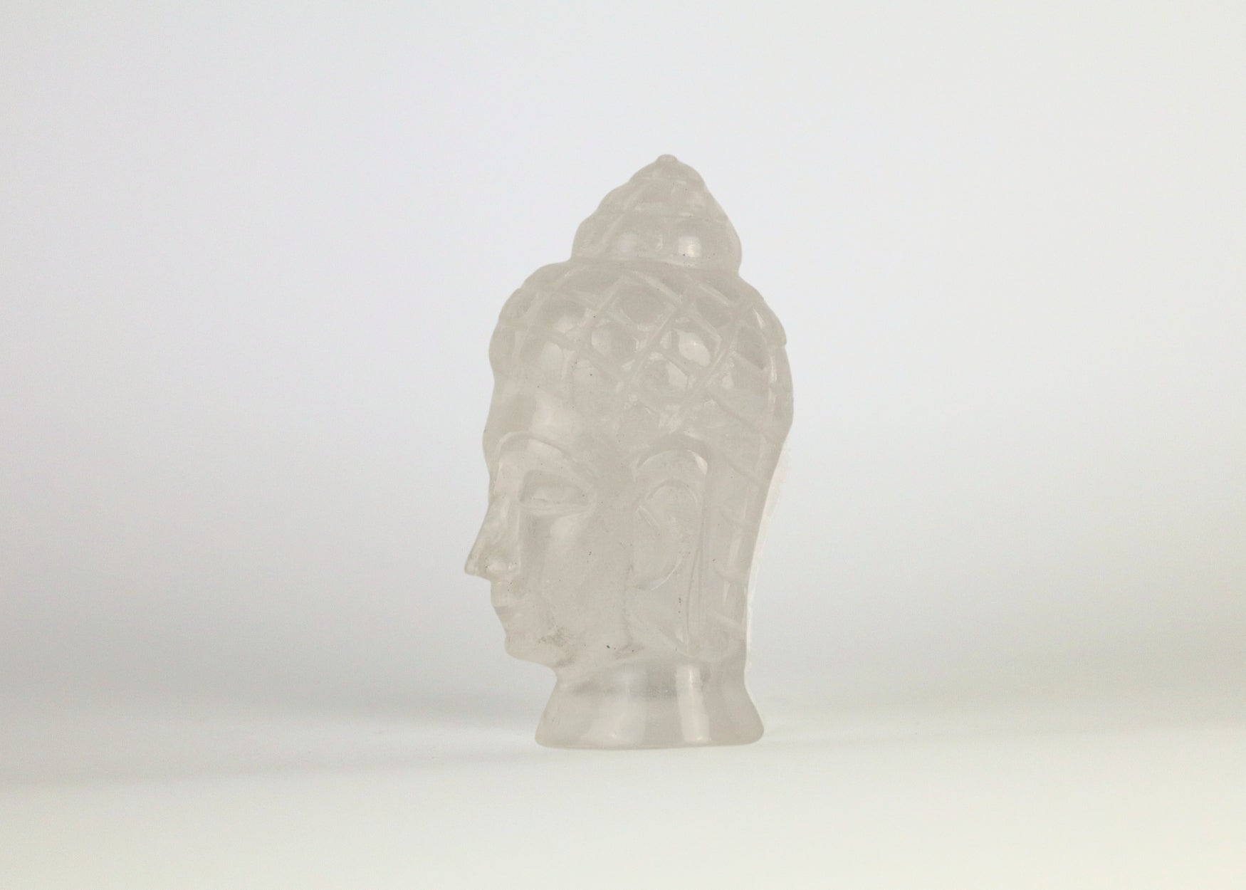 Clear Quartz Buddha Statue