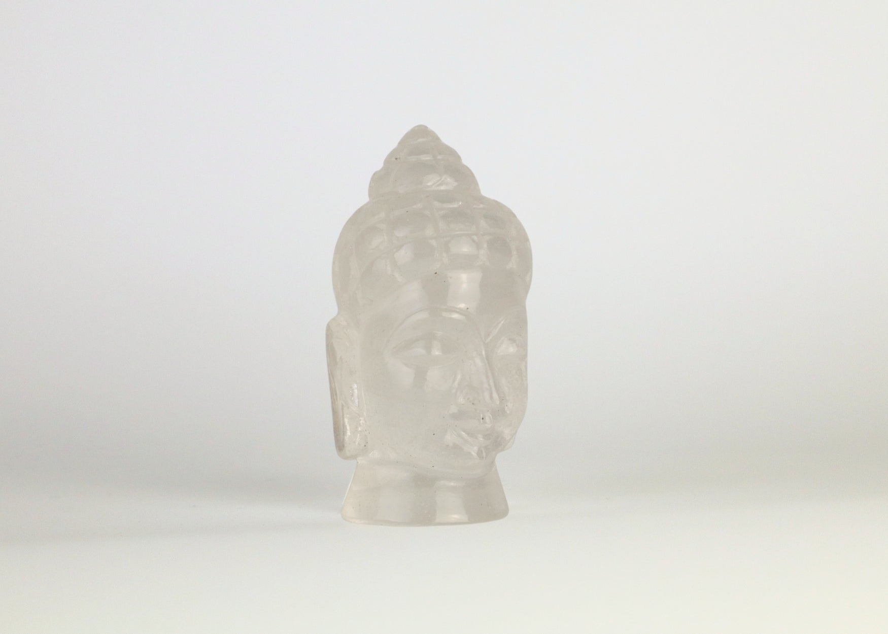 Clear Quartz Buddha Statue