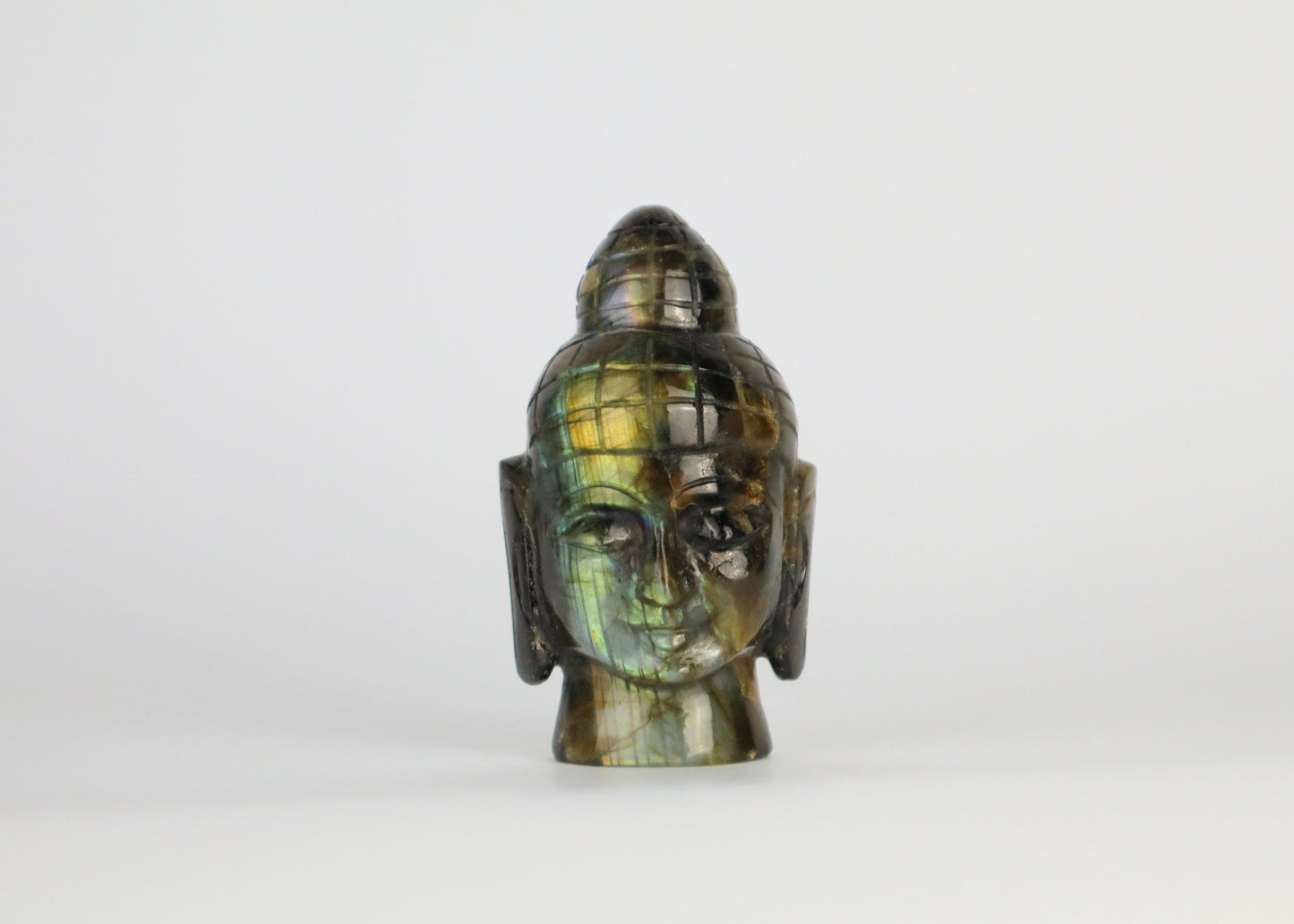 Buddha Head - Labradorite (9.8 cm)
