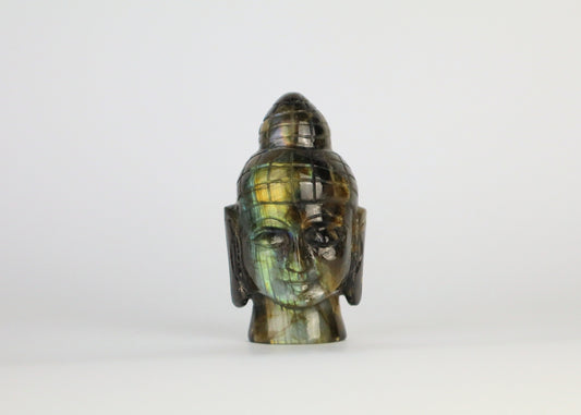 Buddha Head - Labradorite (9.8 cm)