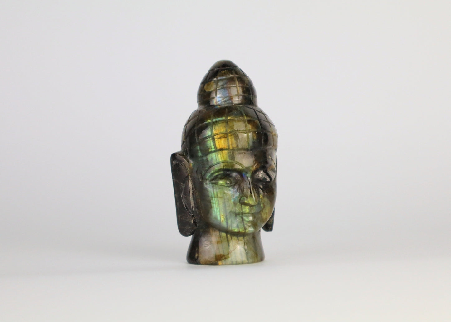 Buddha Head - Labradorite (9.8 cm)