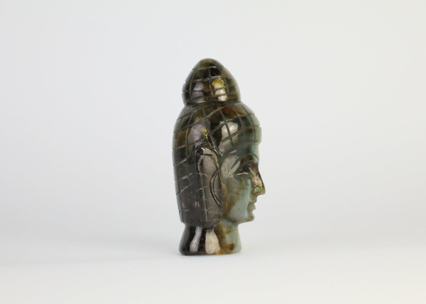 Buddha Head - Labradorite (9.8 cm)