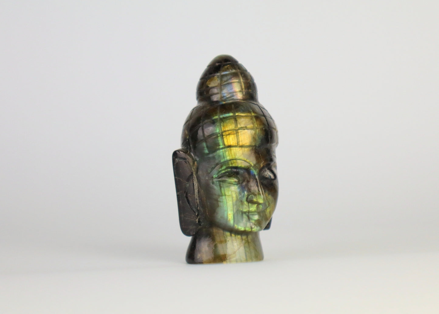 Buddha Head - Labradorite (9.8 cm)