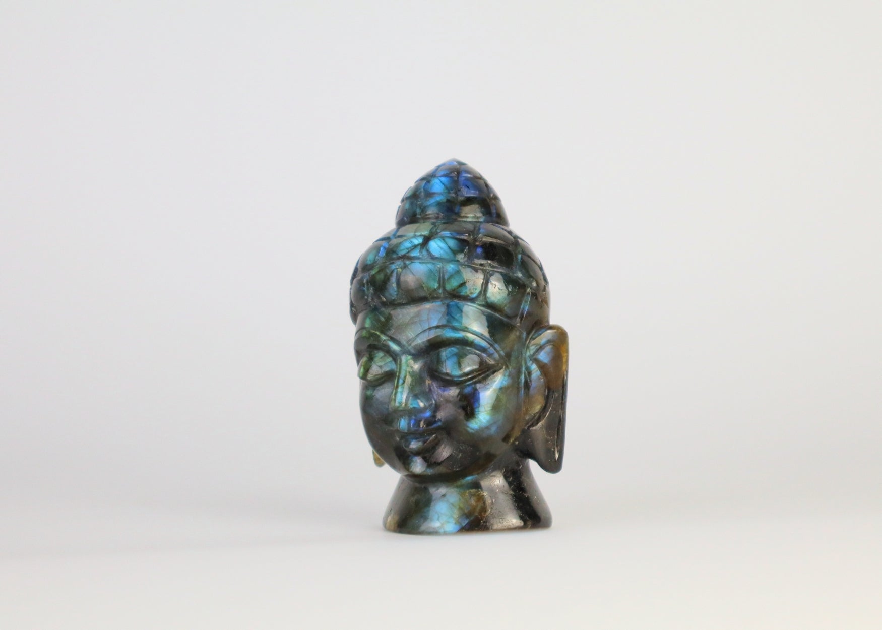 Labradorite Buddha Statue